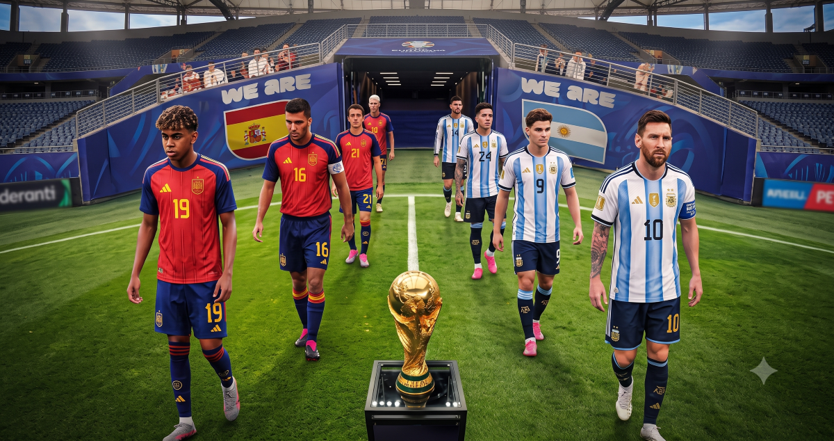 វិភាគការប្រកួត World Cup 2026 Argentina Vs Spain